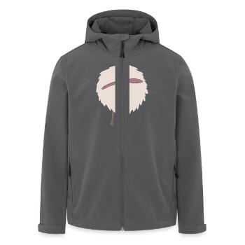Schaf - Recycelte Männer Softshell-Jacke von Stanley/Stella - Schwarz - Vorne - AI Model Male 185 light (185cm)