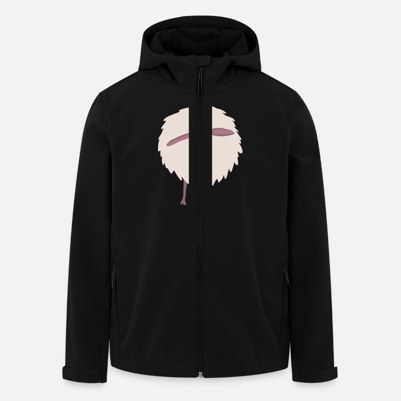 Schaf - Recycelte Männer Softshell-Jacke von Stanley/Stella - Schwarz