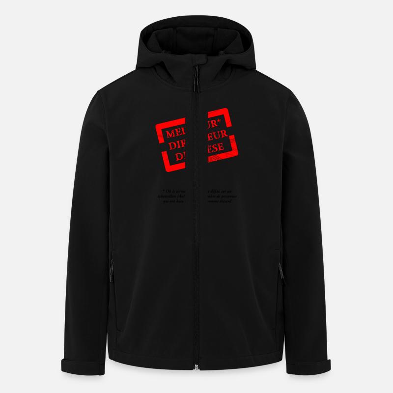 Best Director 2 - Men’s Recycled Softshell Jacket by Stanley/Stella - black