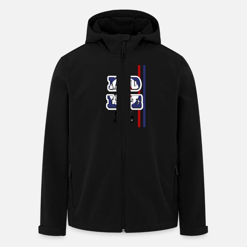 MOD LIFE - Men’s Recycled Softshell Jacket by Stanley/Stella - black