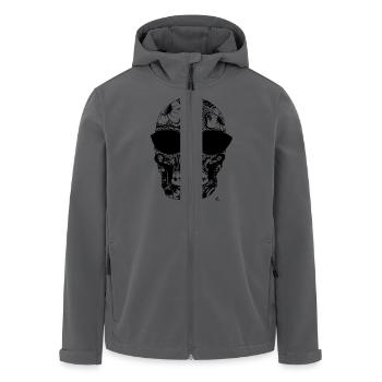 Tête de Mort Mexicaine - Veste softshell homme en polyester recyclé Stanley/Stella - noir - Devant - AI Model Male 185 light (185cm)
