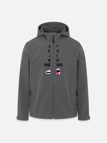 Keep calm and wear Sneakers - Recycelte Männer Softshell-Jacke von Stanley/Stella - Schwarz
