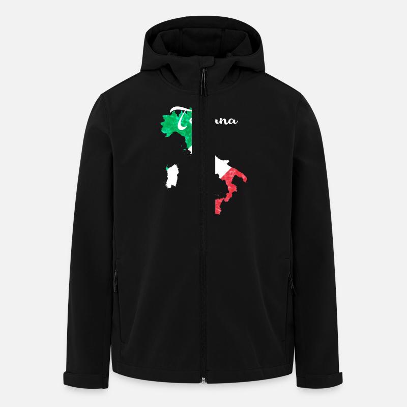 Toscana - Veste softshell homme en polyester recyclé Stanley/Stella - noir