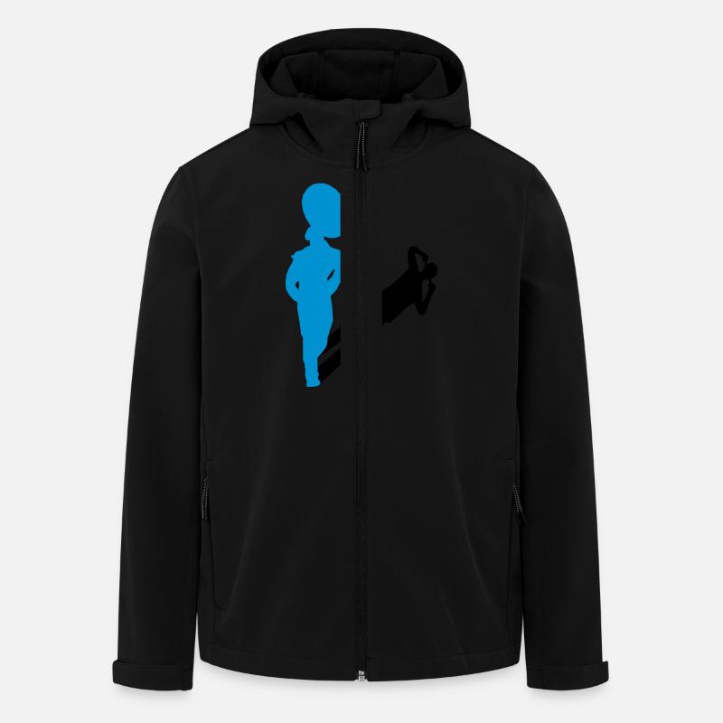 sousaphone - Veste softshell homme en polyester recyclé Stanley/Stella - noir