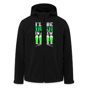 St. Patrick's Day Shenanigans T-Shirt als Geschenk - Recycelte Männer Softshell-Jacke von Stanley/Stella - Schwarz - Vorne - AI Model Male 185 light (185cm)