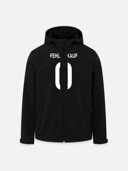 Fehleinkauf Weiss - Recycelte Männer Softshell-Jacke von Stanley/Stella - Schwarz