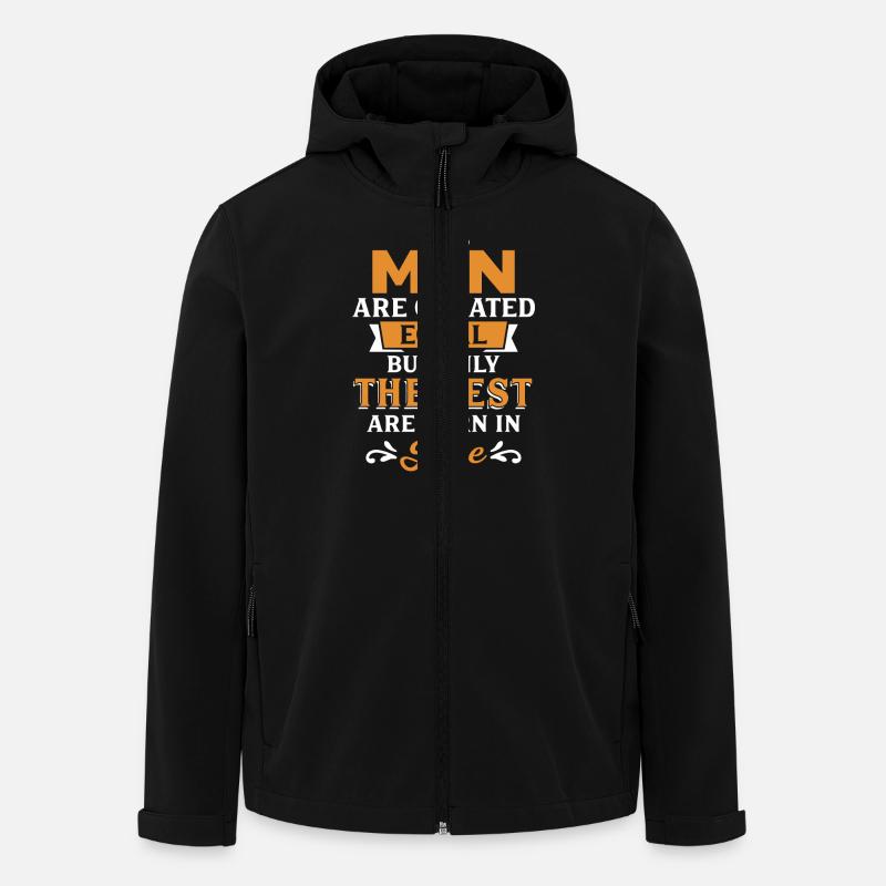 Best Men Are Born In June - Men’s Recycled Softshell Jacket by Stanley/Stella - black