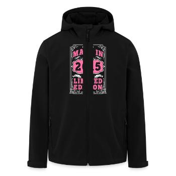 Jahrgang Jahrgang 2015 Hergestellt in 2015 10 Jahre alt. Art_20 - Recycelte Männer Softshell-Jacke von Stanley/Stella - Schwarz - Vorne - AI Model Male 185 light (185cm)