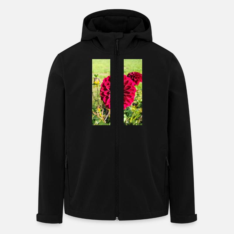 Dahlia (in german Dahlie) Dahlia - Men’s Recycled Softshell Jacket by Stanley/Stella - black