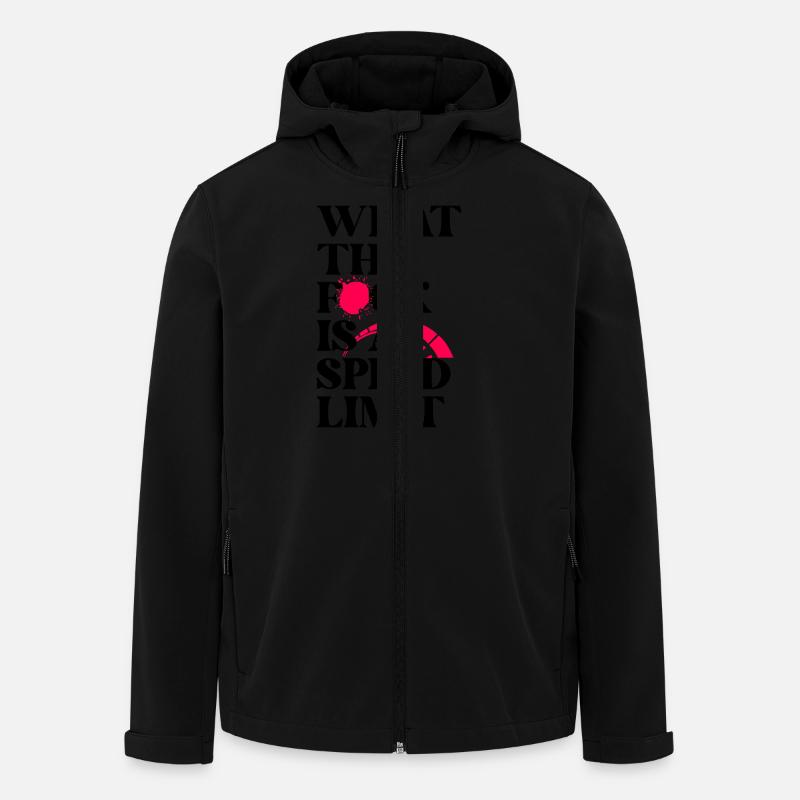 Car - Men’s Recycled Softshell Jacket by Stanley/Stella - black