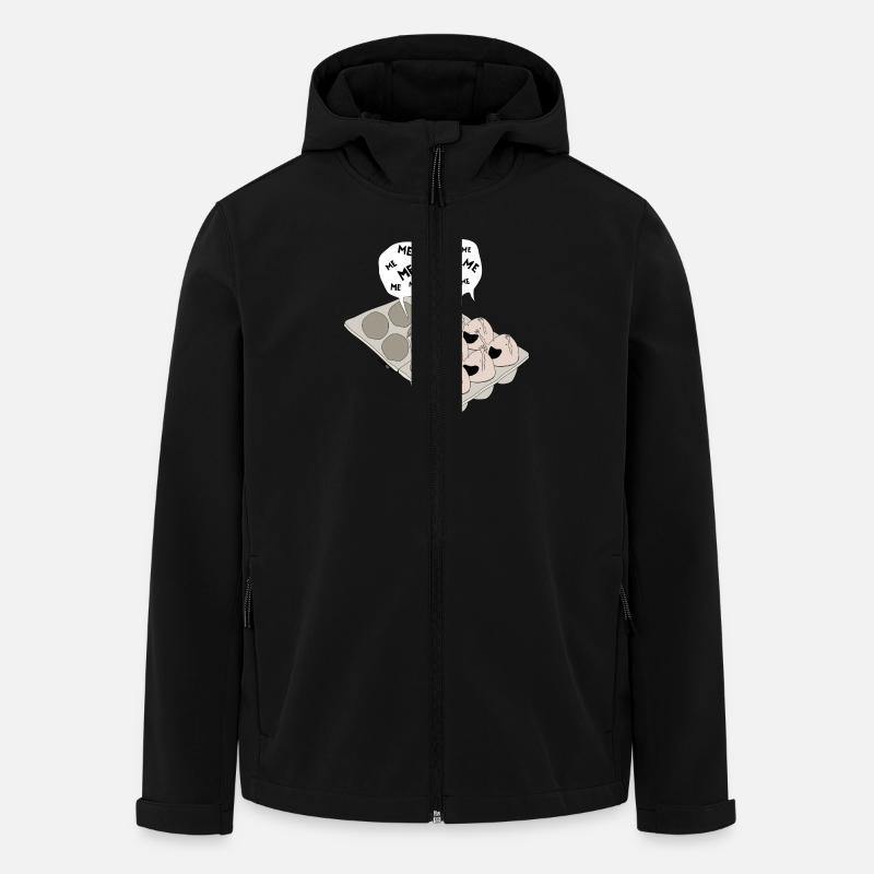 eier - Recycelte Männer Softshell-Jacke von Stanley/Stella - Schwarz