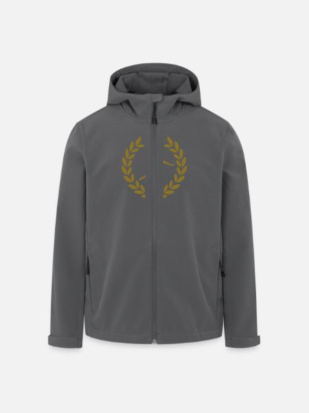 handball deluxe - Men’s Recycled Softshell Jacket by Stanley/Stella - black