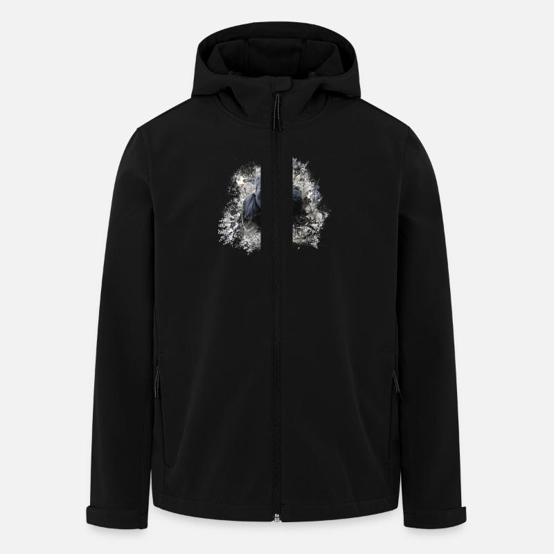 gorille - Veste softshell homme en polyester recyclé Stanley/Stella - noir