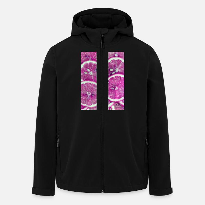 lemon - Men’s Recycled Softshell Jacket by Stanley/Stella - black