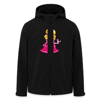 Fairy Princess - Veste softshell homme en polyester recyclé Stanley/Stella - noir - Devant - AI Model Male 185 light (185cm)