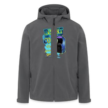 insérer une piece - Veste softshell homme en polyester recyclé Stanley/Stella - charbon - Devant - AI Model Male 185 light (185cm)