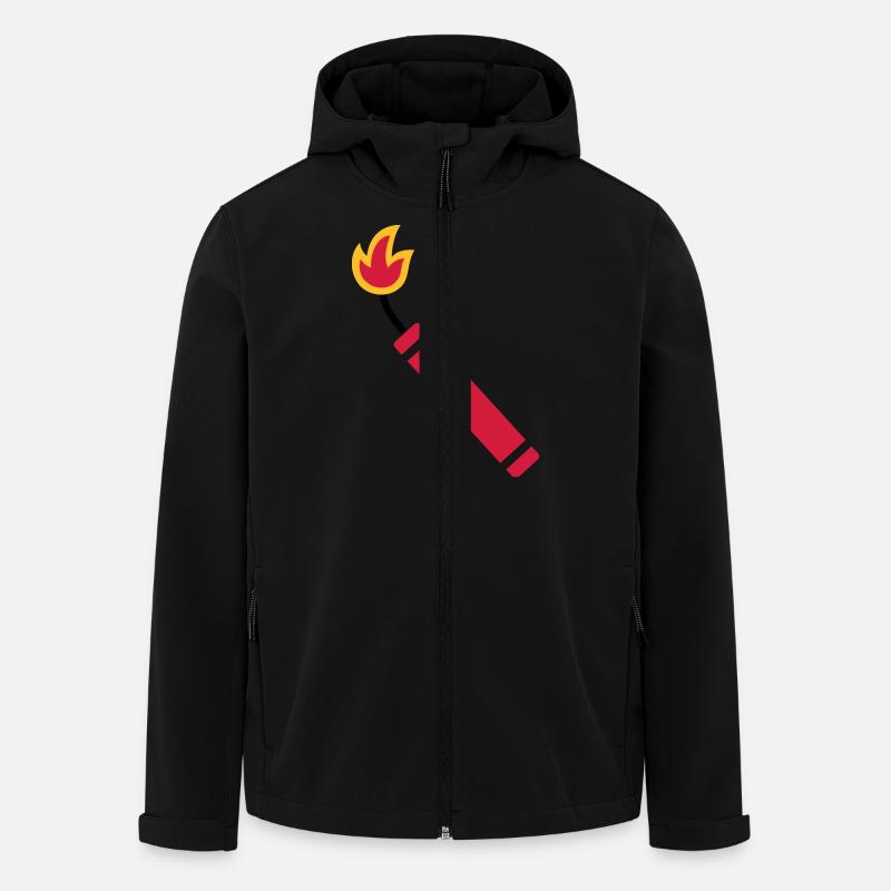 Dynamite - Men’s Recycled Softshell Jacket by Stanley/Stella - black