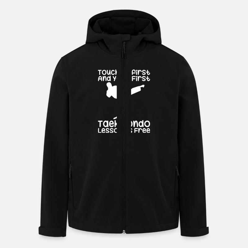 Taekwondo - Men’s Recycled Softshell Jacket by Stanley/Stella - black