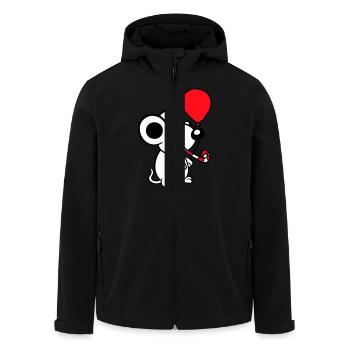 Souris Fête d’anniversaire Fête d’anniversaire Chapeau de fête - Veste softshell homme en polyester recyclé Stanley/Stella - noir - Devant - AI Model Male 185 light (185cm)
