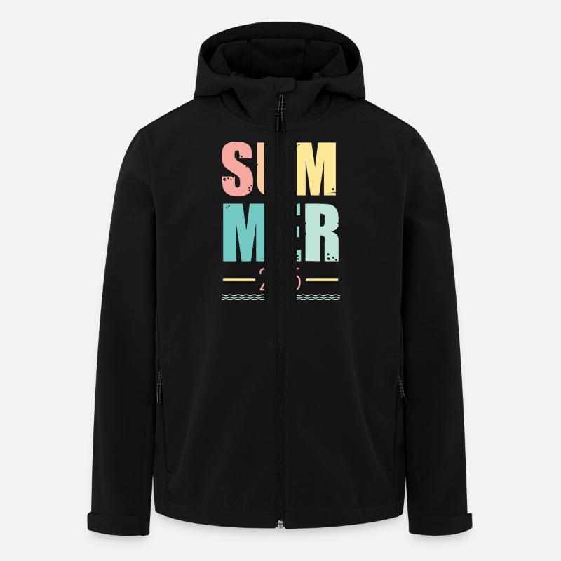 Summer 2025 - Men’s Recycled Softshell Jacket by Stanley/Stella - black