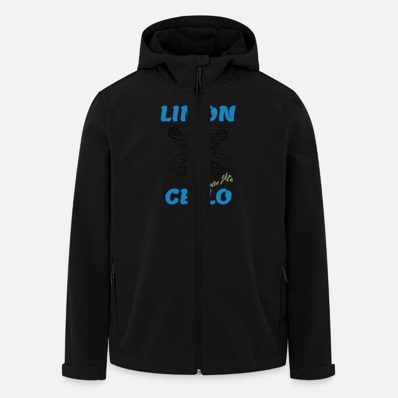 Limoncello – Design « La Dolce Vita » - Veste softshell homme en polyester recyclé Stanley/Stella - noir