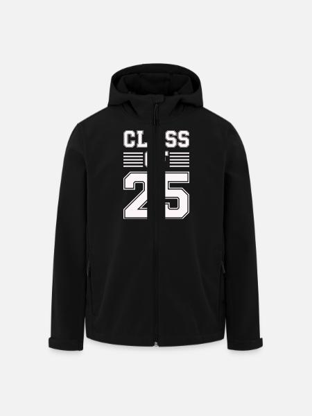 class of 25 - Recycelte Männer Softshell-Jacke von Stanley/Stella - Schwarz