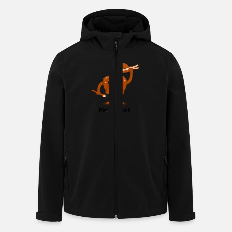 Mr Bretzel - Veste softshell homme en polyester recyclé Stanley/Stella - noir
