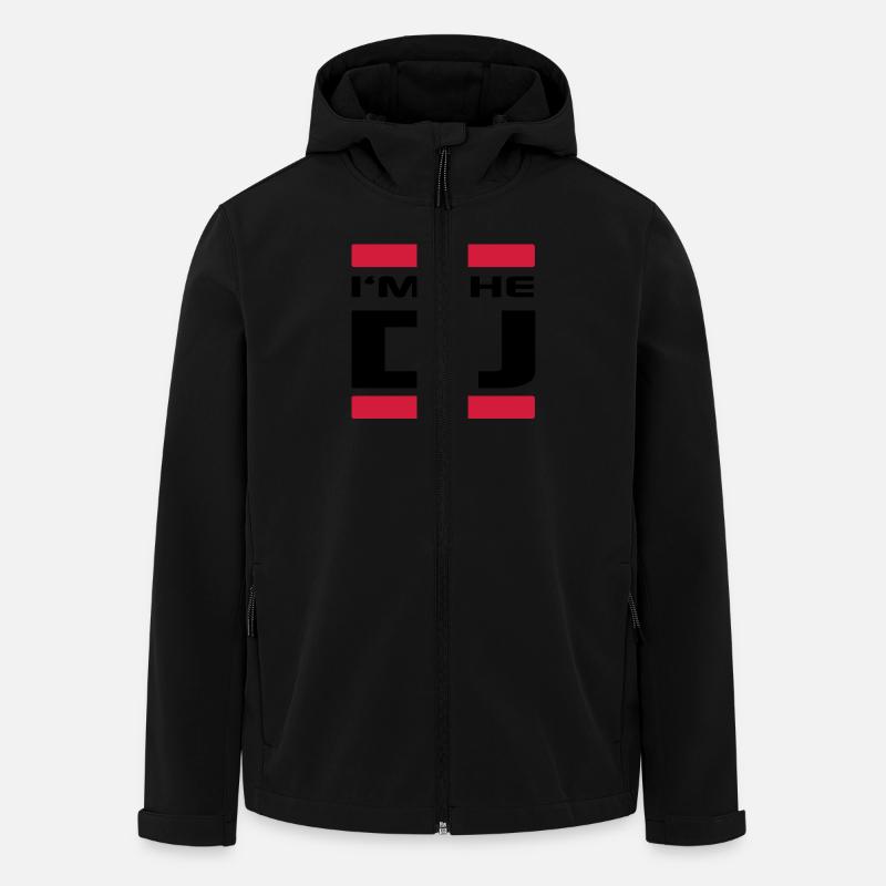 I'm the DJ - Recycelte Männer Softshell-Jacke von Stanley/Stella - Schwarz