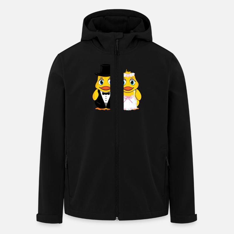 Hochzeit - Recycelte Männer Softshell-Jacke von Stanley/Stella - Schwarz