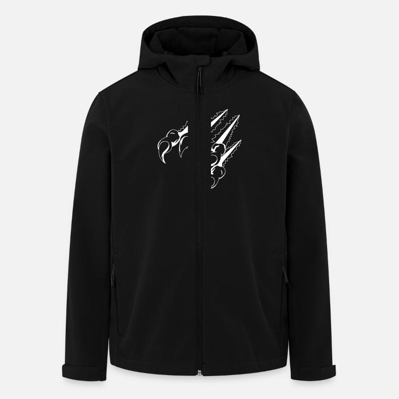 claws 01 - Men’s Recycled Softshell Jacket Discoverer by Stanley/Stella - black