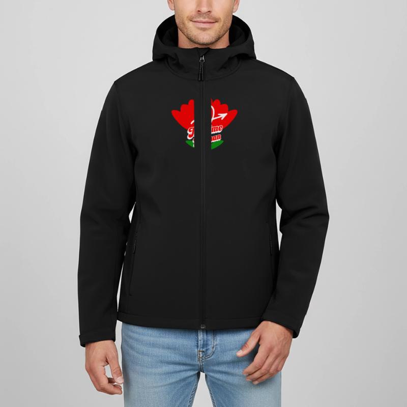 Ich liebe dich Mama Muttertag Recycelte Männer Softshell-Jacke Discoverer von Stanley/Stella