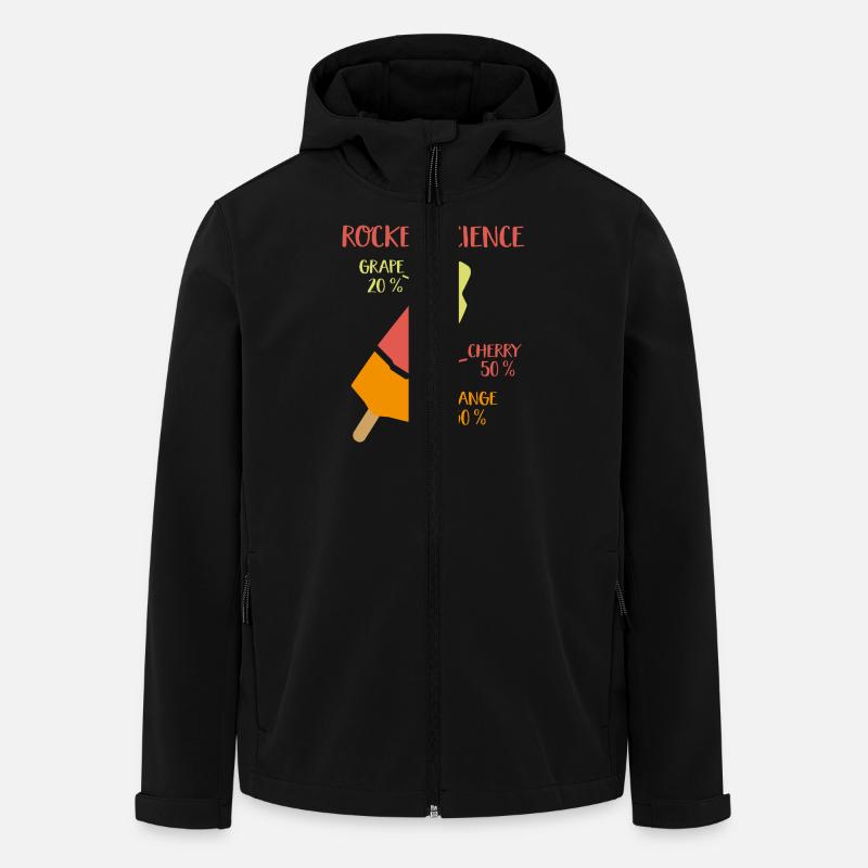 rocket science - Recycelte Männer Softshell-Jacke von Stanley/Stella - Schwarz