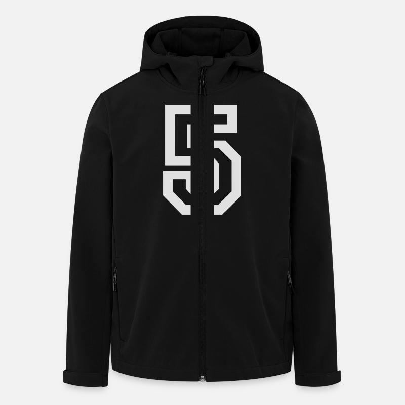 5e - Veste softshell homme en polyester recyclé Stanley/Stella - noir