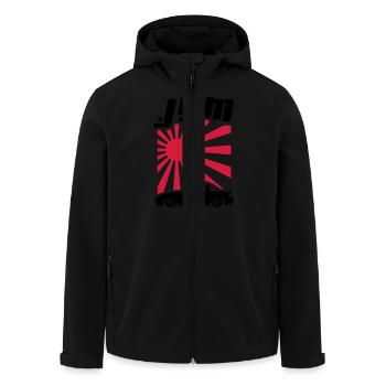 JDM MX-5 NA - Recycelte Männer Softshell-Jacke von Stanley/Stella - Schwarz - Vorne - AI Model Male 185 light (185cm)