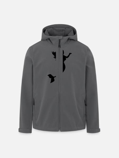 meerjungfrau_aa1 - Men’s Recycled Softshell Jacket by Stanley/Stella - black