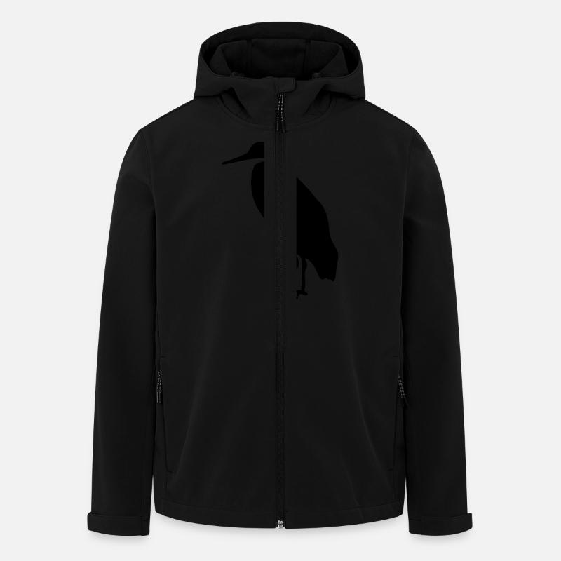 stork - Men’s Recycled Softshell Jacket by Stanley/Stella - black