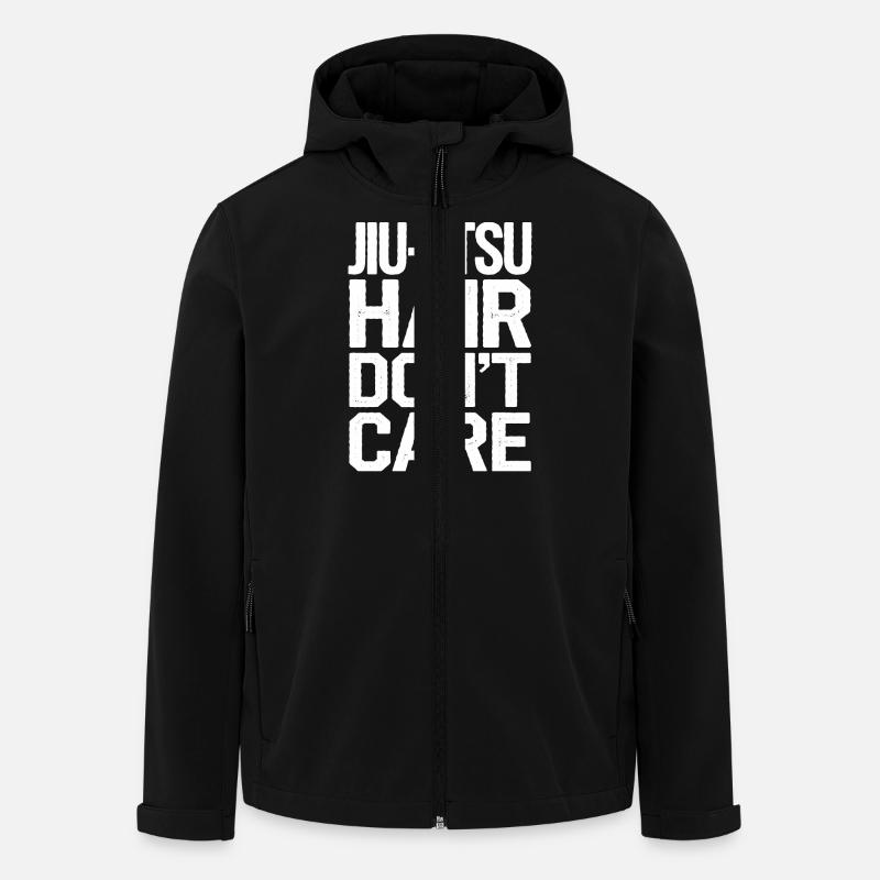 Humorous Jiu-Jitsu Style - Men’s Recycled Softshell Jacket by Stanley/Stella - black