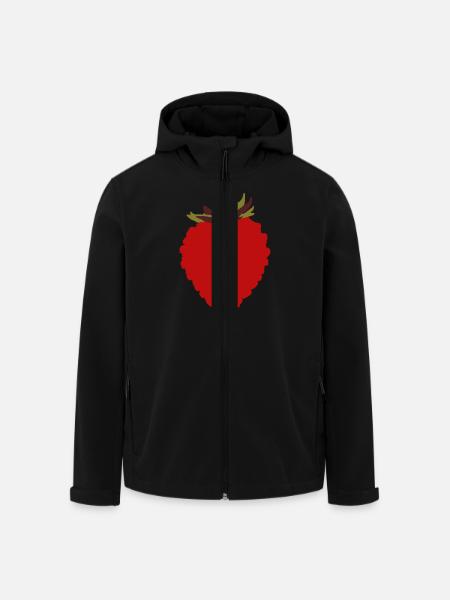 Fraisier - Veste softshell homme en polyester recyclé Stanley/Stella - noir
