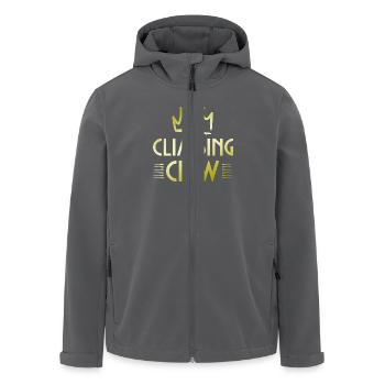 Climbing Crew - Recycelte Männer Softshell-Jacke von Stanley/Stella - Schwarz - Vorne - AI Model Male 185 light (185cm)