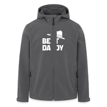 Best Dad Father´s Day Husband Men Daddy Father Man - Men’s Recycled Softshell Jacket by Stanley/Stella - black - Front - AI Model Male 185 light (185cm)