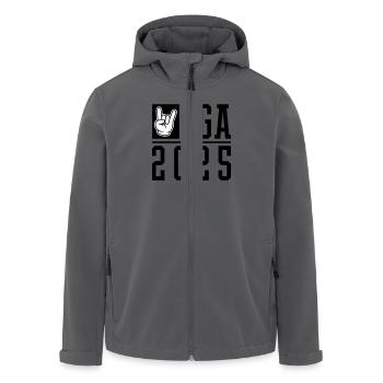 Jga 2025 Junggesellenabschied Party - Recycelte Männer Softshell-Jacke von Stanley/Stella - Schwarz - Vorne - AI Model Male 185 light (185cm)
