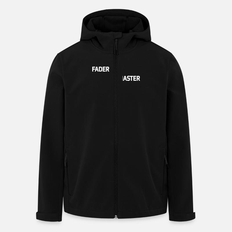 FADER MASTER - Recycelte Männer Softshell-Jacke von Stanley/Stella - Schwarz