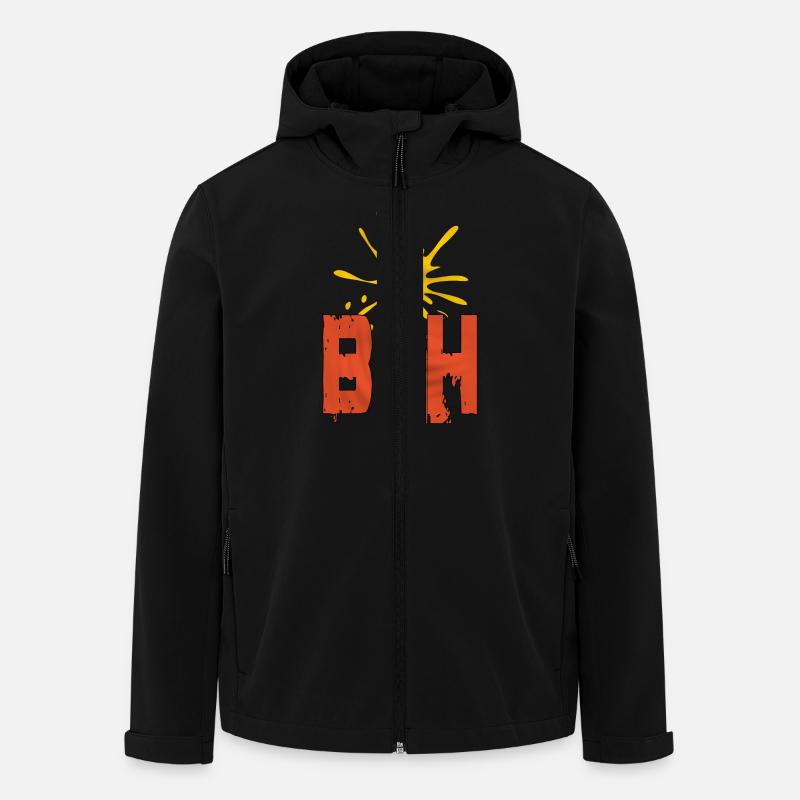 Shirt Britannien - Recycelte Männer Softshell-Jacke von Stanley/Stella - Schwarz