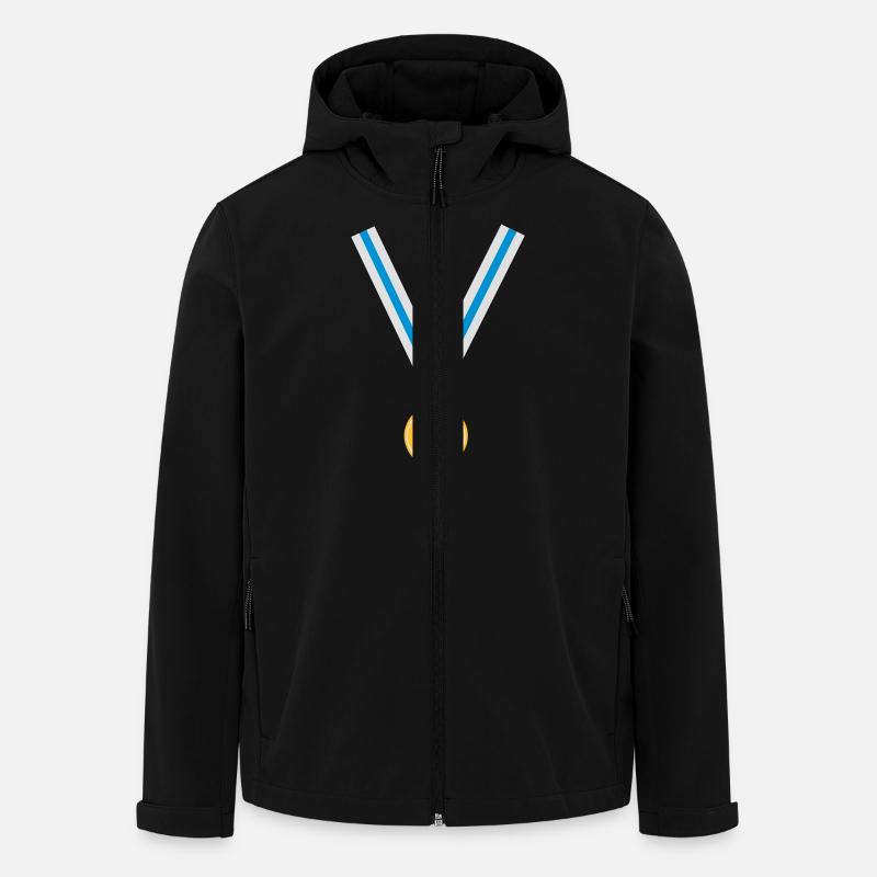 gold_medal_fi_3_clr - Veste softshell homme en polyester recyclé Stanley/Stella - noir