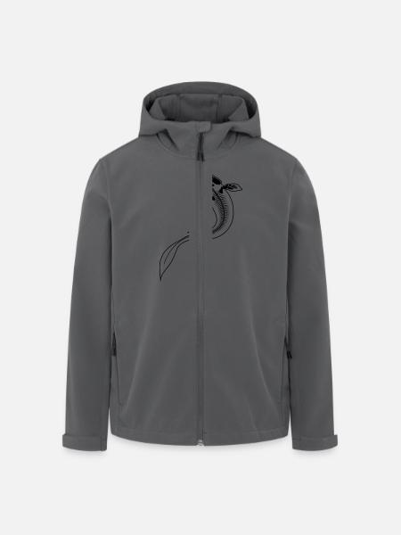 Tiktaalik - Men’s Recycled Softshell Jacket by Stanley/Stella - black