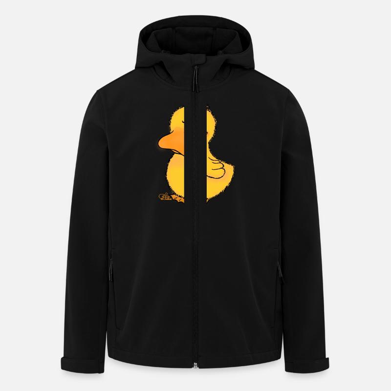 Duckli - Veste softshell homme en polyester recyclé Stanley/Stella - noir