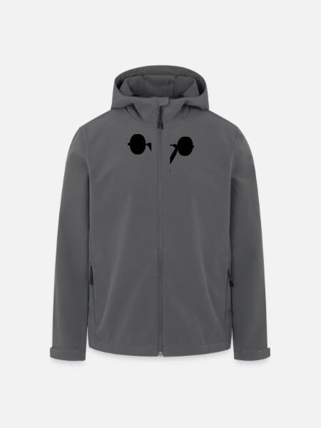 Stoßen Endposition Frau - Recycelte Männer Softshell-Jacke von Stanley/Stella - Schwarz