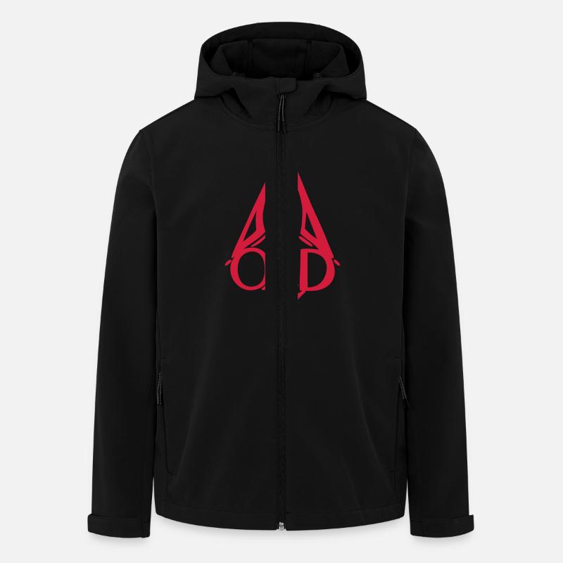 Logo der Oberschule zum Dom (OzD) - Recycelte Männer Softshell-Jacke von Stanley/Stella - Schwarz
