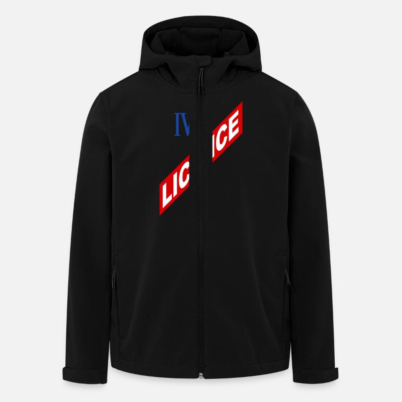 Licence 4 - Veste softshell homme en polyester recyclé Stanley/Stella - noir