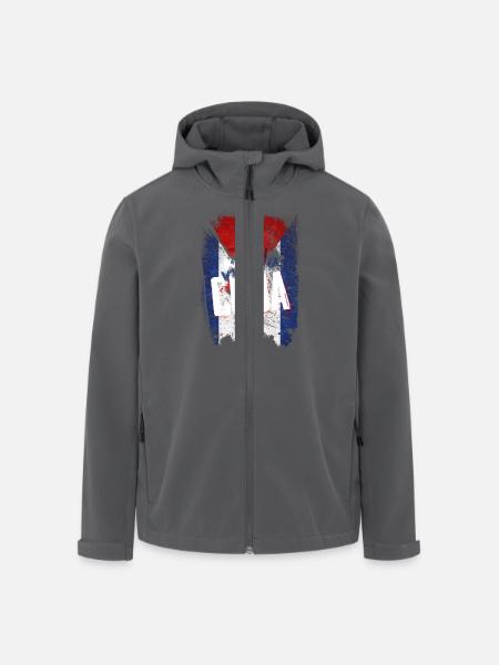 Viva la Cuba - Recycelte Männer Softshell-Jacke von Stanley/Stella - Schwarz